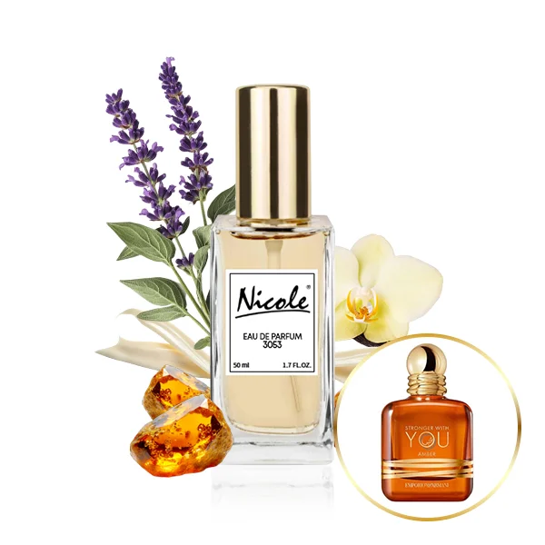 Nicole 3053 EDP inšpirovaný Armani Stronger With You Amber